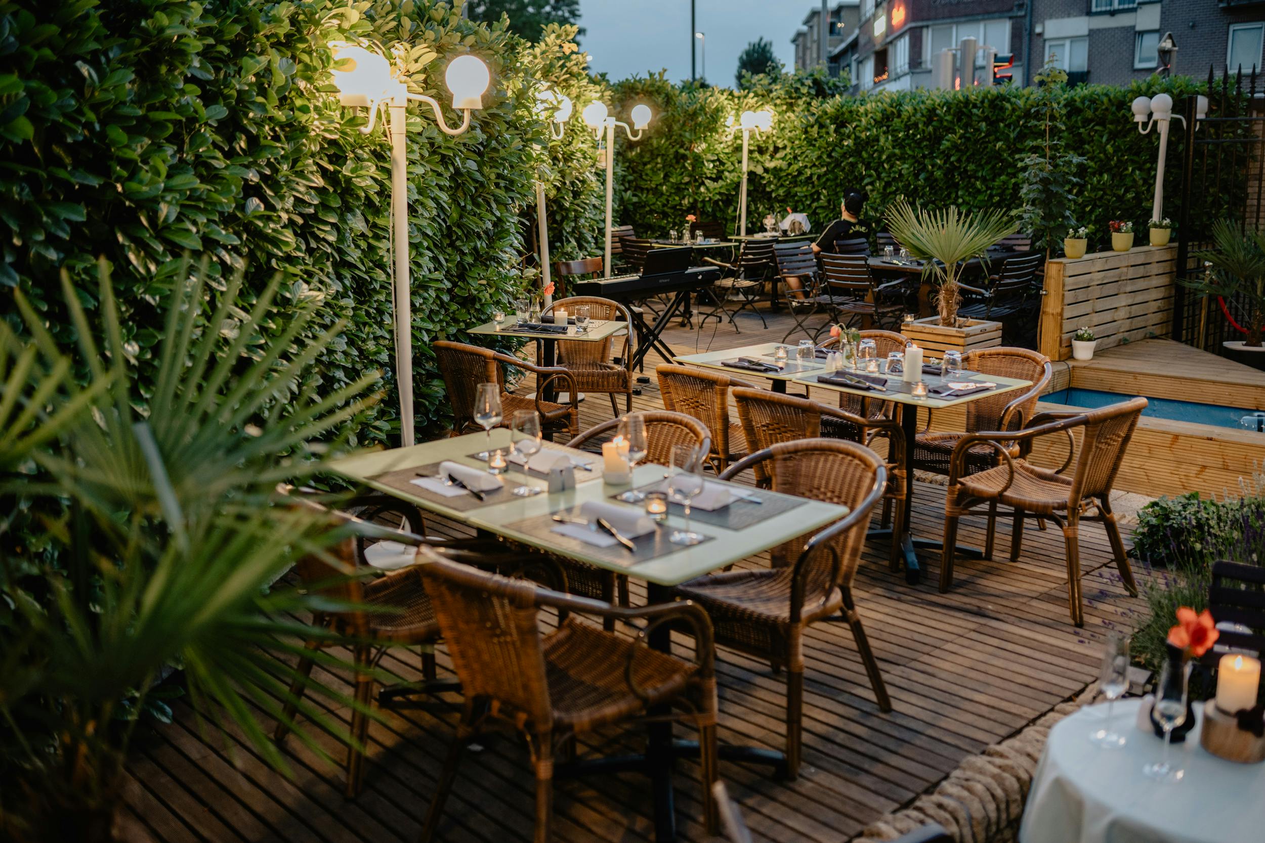 Outdoor Terrace Dining